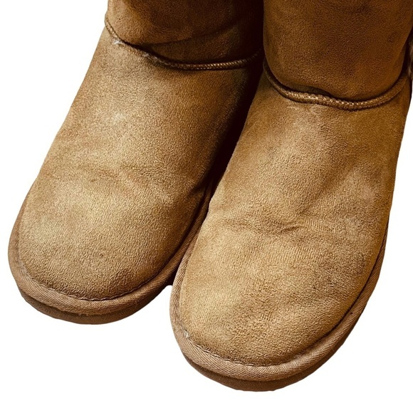 Furry Mid-Calf Winter Slip-On Boots - Picture 3 of 14